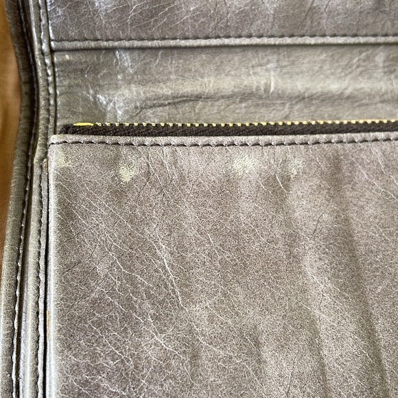 Miu Miu gray vitello shine (calfskin) matelasse tri-fold wallet - Picture 13 of 13